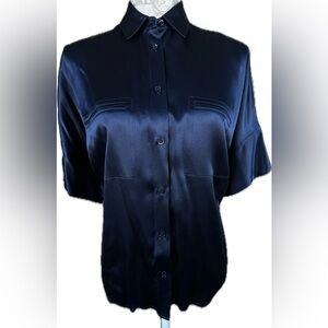 Vince navy silk, but not blouse